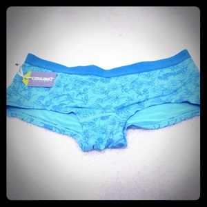 NWT Cariloha Floral Boyshort Underwear